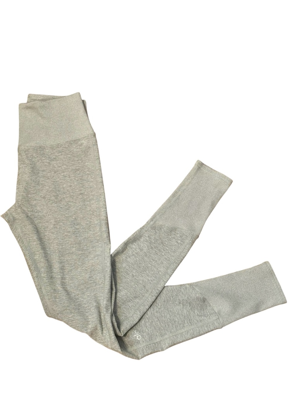 Alo Yoga High-Waist Alosoft Lounge Legging Size Small Gray